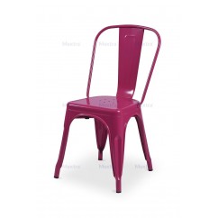 Barová židle PARIS inspirovaná TOLIX ružový