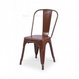 Barová židle PARIS inspirovaná TOLIX hnedá