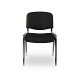 Konferenčná stolička ISO STANDARD CR T0001 čierna