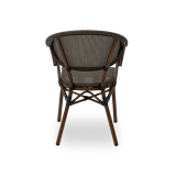 Technoratanová stolička CAMILLO hnedá