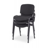 Konferenčná stolička ISO 24HBL-T čierna