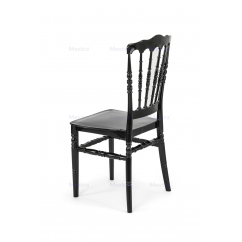 Svadobná stolička CHIAVARI NAPOLEON čierna