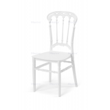 Svadobná stolička CHIAVARI QUEEN biela