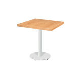 Bistro Stôl ALFA R biela Dyhovany Dosky