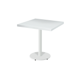 Bistro Stôl ALFA R biela Dyhovany Dosky