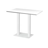 Bistro Stôl ALFA BAR DUO biela Laminované Dosky
