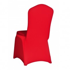 Návleky na stoličky SLIMTEX LUX Červená
