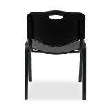 Konferenčná stolička ISO PLAST BL čierna