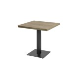 Bistro stôl ALEX PLUS 68x68cm / 36mm Dub Tabac
