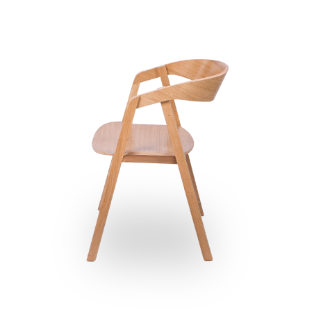 Drevená reštauračná stolička FUTURA dub