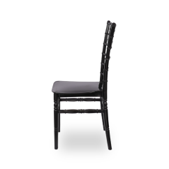 Svadobná stolička CHIAVARI TIFFANY čierna