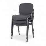 Konferenčná stolička ISO 24HBL-T šedá
