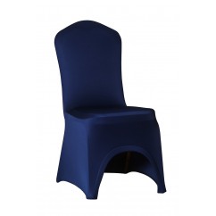 Návleky na stoličky SLIMTEX LUX Námornícka Modrá