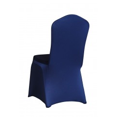 Návleky na stoličky SLIMTEX LUX Námornícka Modrá