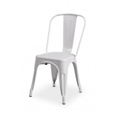 Barová židle PARIS inspirovaná TOLIX biela