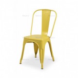 Barová židle PARIS inspirovaná TOLIX žltá