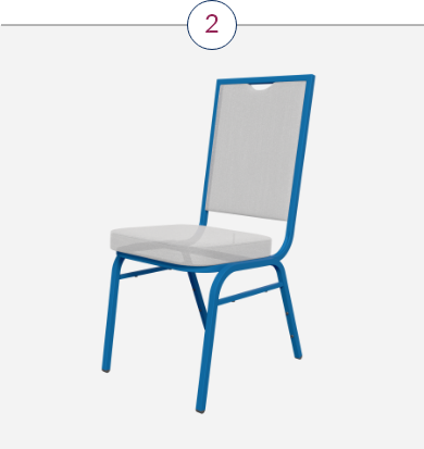Vyberte si farbu rámu stoličky
